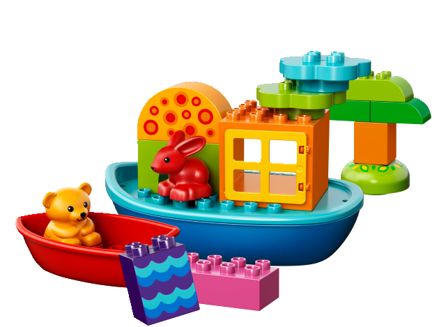 LEGO Duplo 10567 Sada pro batolata - Postav si loďku