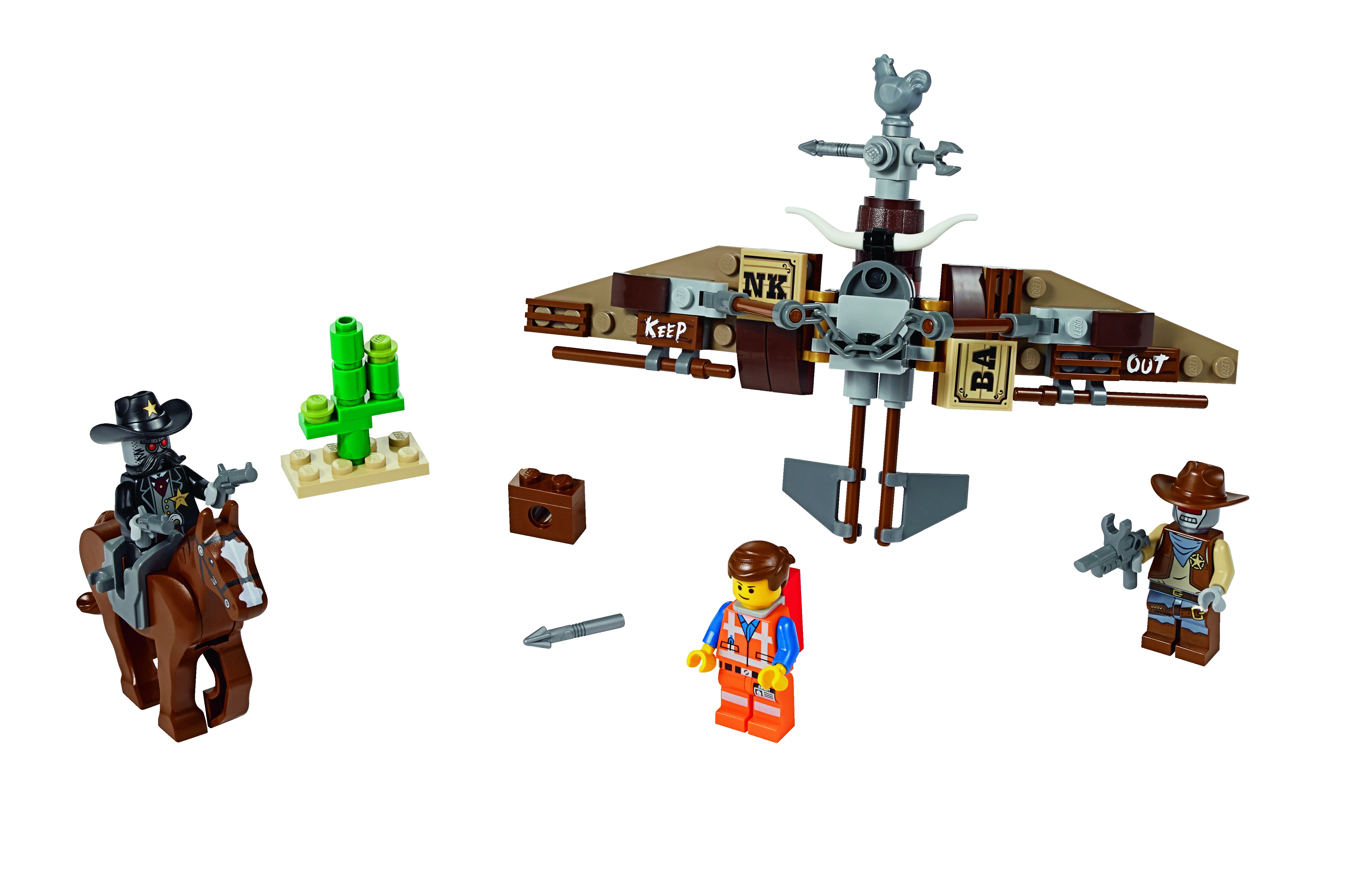 LEGO 70800 MOVIE Únikový kluzák