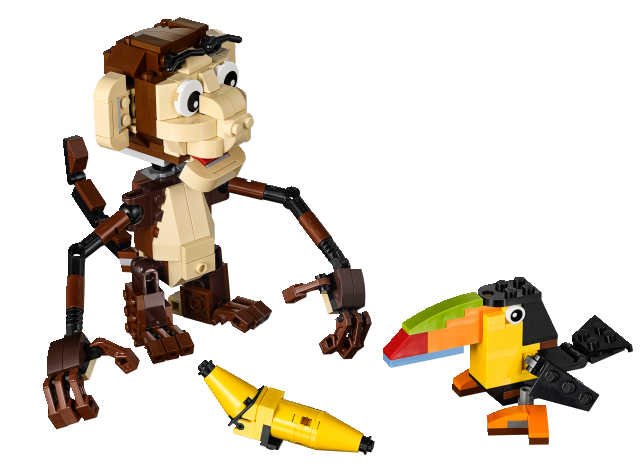 LEGO Creator 31019 Zvířátka z džungle