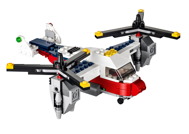 LEGO Creator 31020 Dobrodružství se dvěma vrtulemi