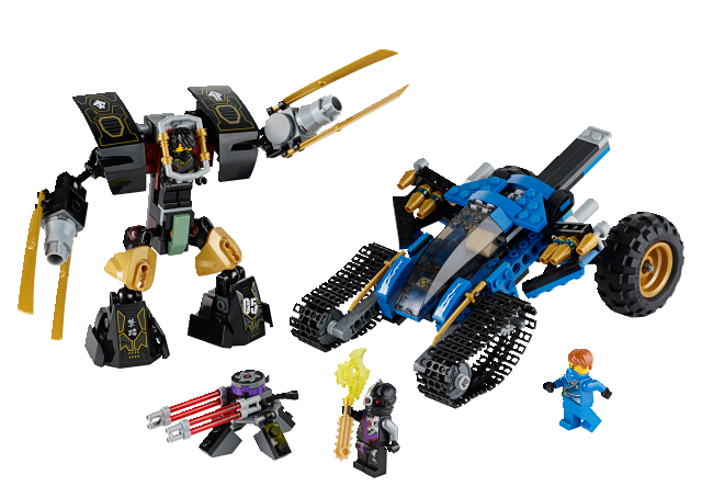 LEGO Ninjago 70723 Bouřlivý jezdec