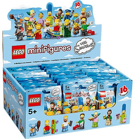 LEGO Minifigurky 71005 Simpsons kolekce 16 kusů