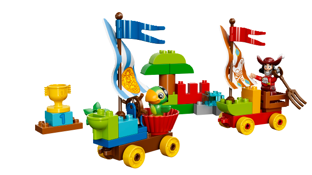 LEGO DUPLO 10539 Pirát Jake Závody na pláži