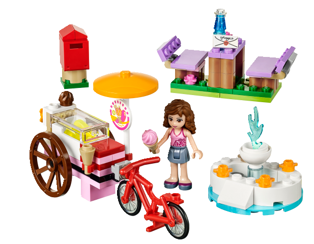 LEGO Friends 41030 Olivia a zmrzlinářské kolo