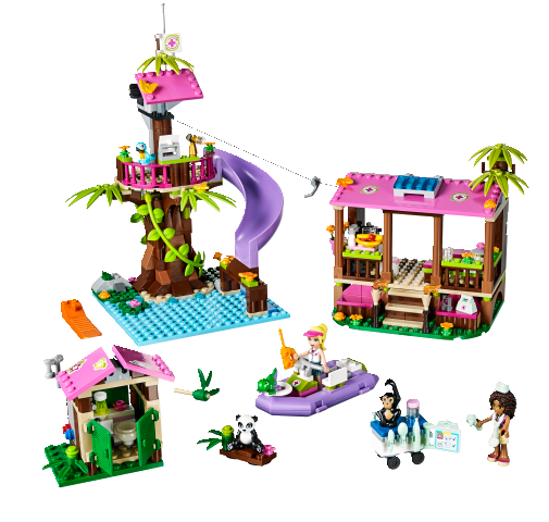LEGO Friends 41038 Základna záchranářů v džungli