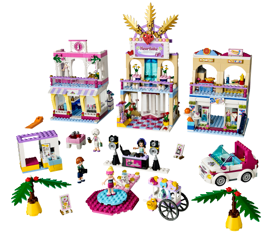 LEGO Friends 41058 Obchodní zóna Heartlake
