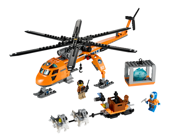 LEGO City Arctic 60034 Polární heli jeřáb