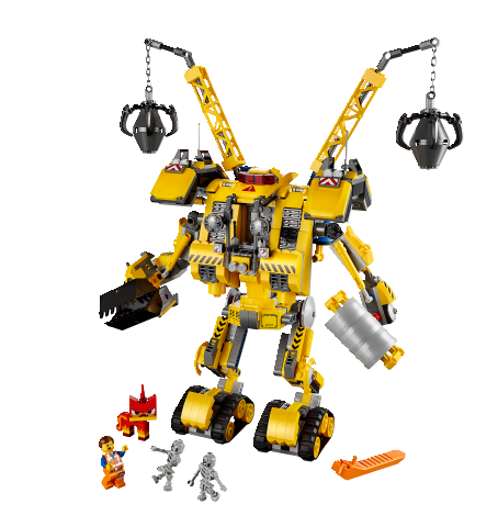 LEGO Movie 70814 Emmetův sestrojený robot-pošk. krabice