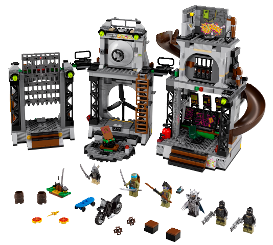 LEGO ŽELVY NINJA 79117 invaze do želvího doupěte