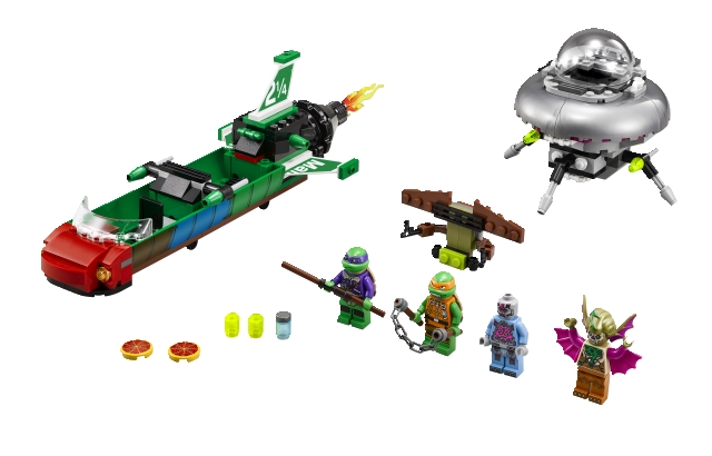 LEGO Ninja Turtles TM 79120 T Rawkerův úder do nebes