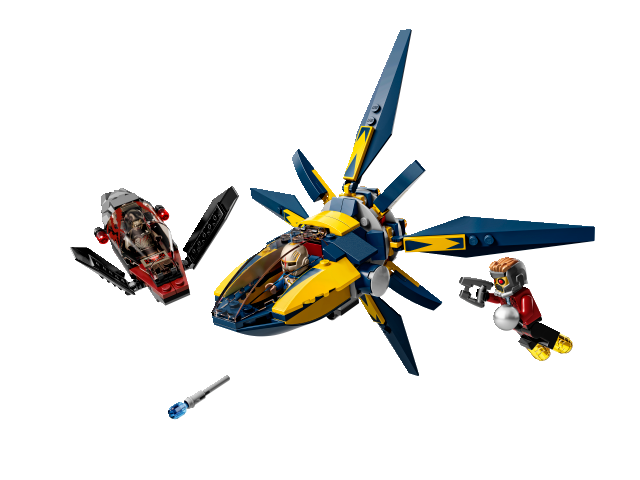 LEGO SUPER HEROES 76019 starblaster souboj-mirně zmáčklá krabice