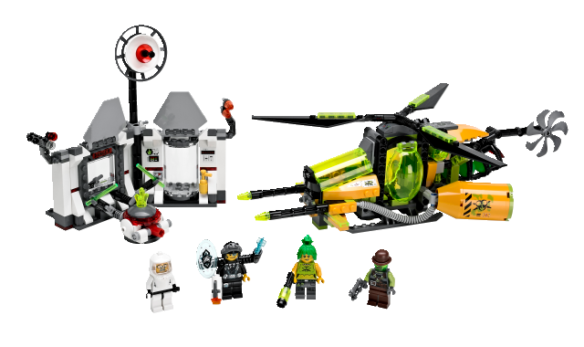 LEGO Agents 70163 Toxikitovo toxické rozpuštění