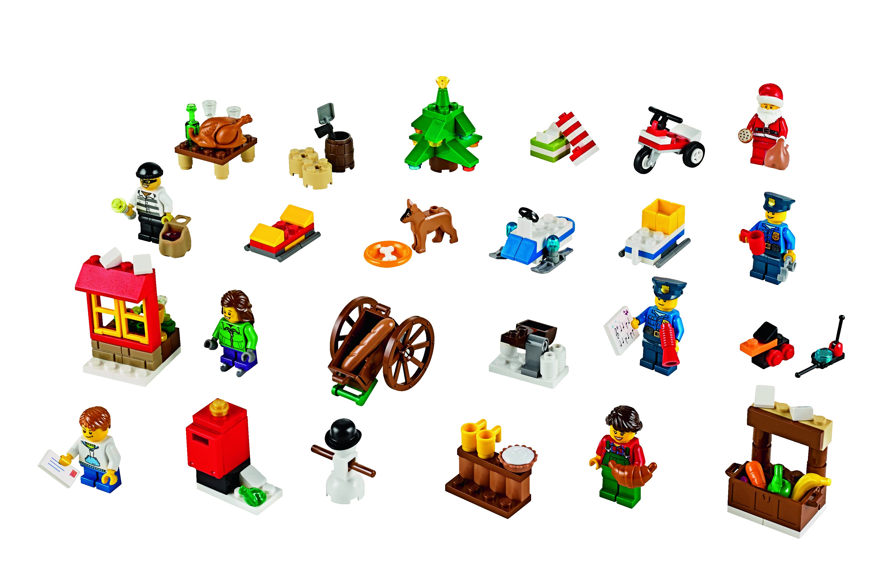 LEGO City 60063 Adventní kaledář