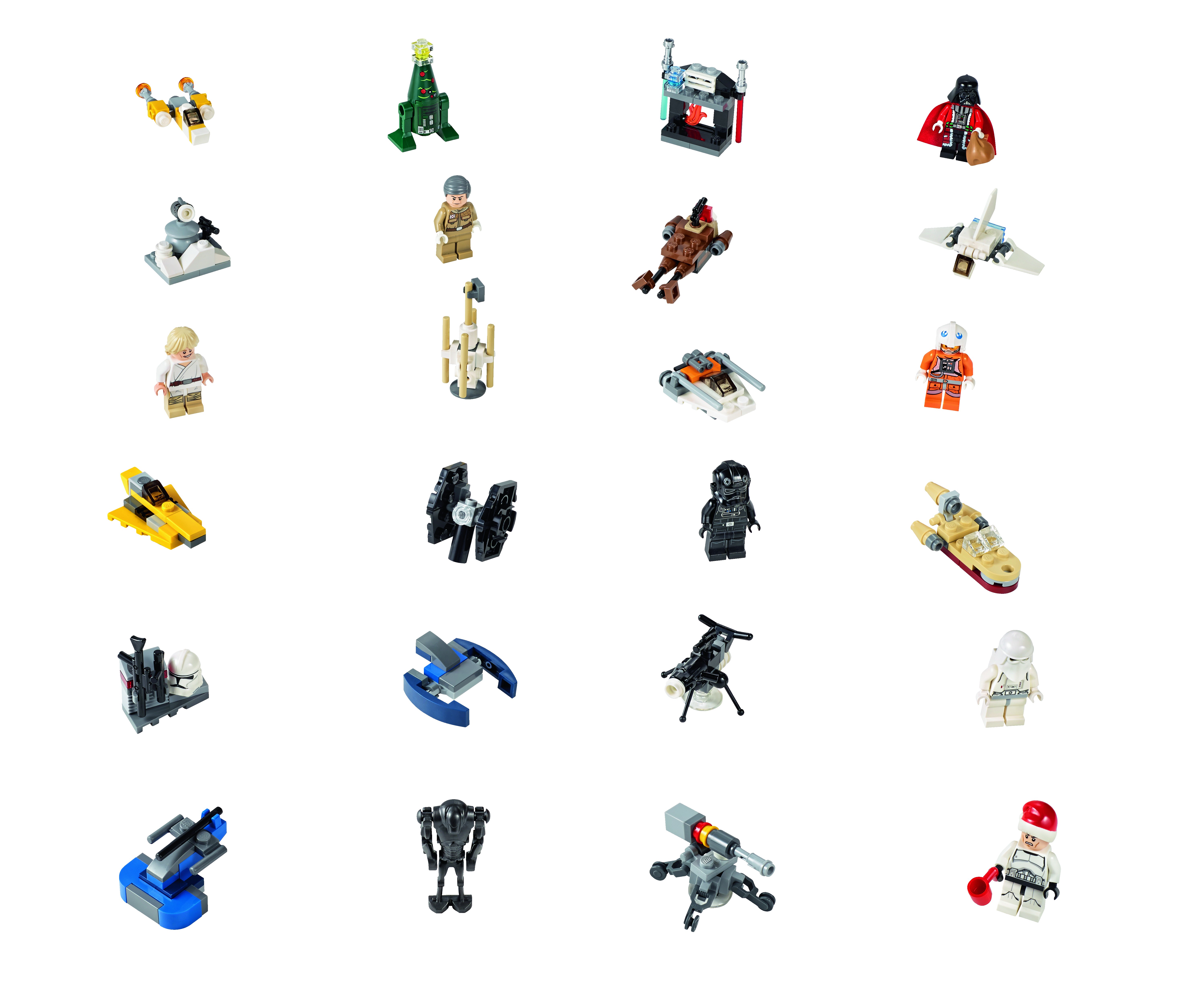 LEGO Star Wars 75056 Adventní kaledář