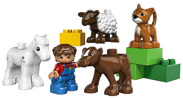 Lego Duplo 5646 Mláďata na farmě