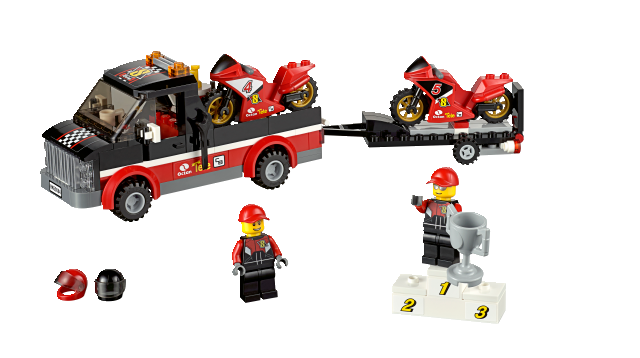 Lego 60084 Přepravní kamion na závody