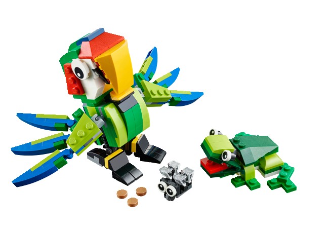 LEGO 31031 CREATOR Zvířata z deštného pralesa