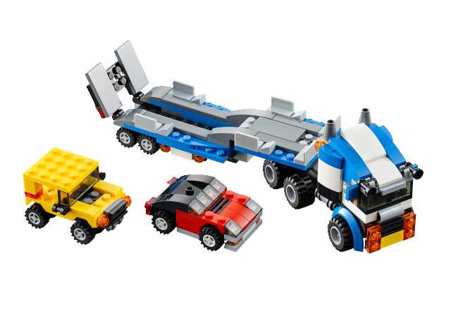 Lego Creator 31033 Kamion pro přepravu aut