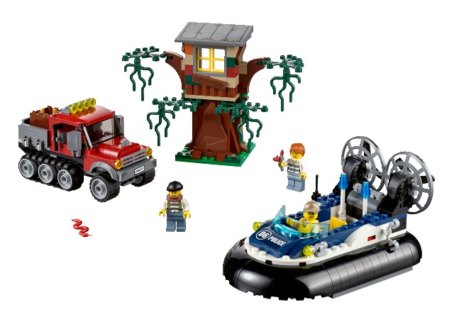 Lego CITY 60071 Zadržení vznášedlem