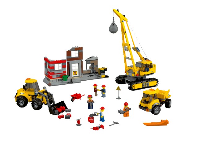 LEGO City 60076 Demoliční práce na staveništi