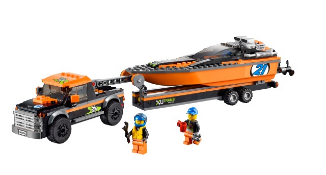 Lego CITY 60085 Motorový člun 4x4