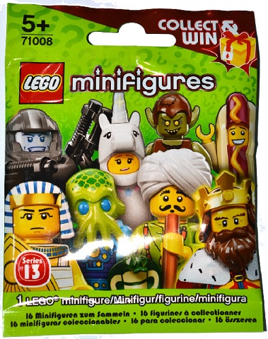 LEGO Minifigurky 13. série - 71008 Original box 60 ks-strip