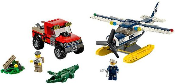 LEGO CITY 60070 Pronásledování Hydroplánem