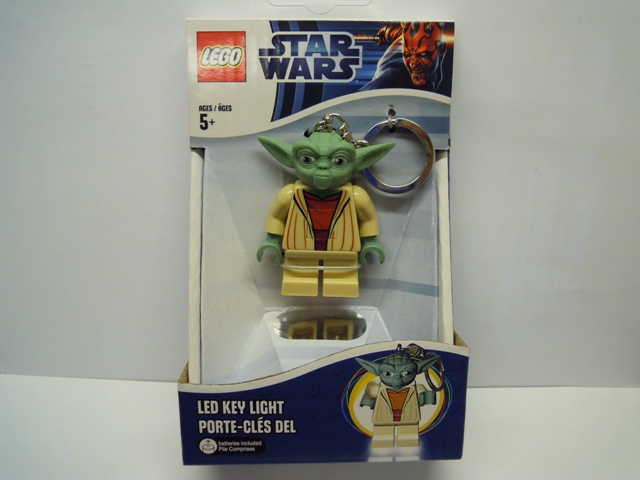 Lego LED klíčenka Star Wars Yoda, figurka 7 cm