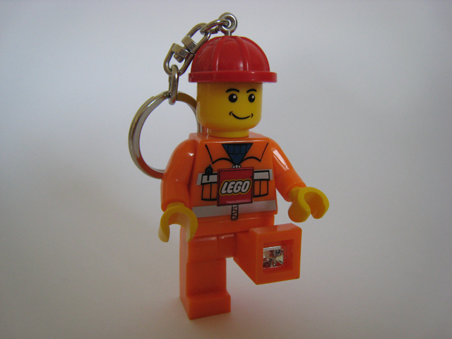 Lego LIGHTS LED CITY svítící figurka klíčenka
