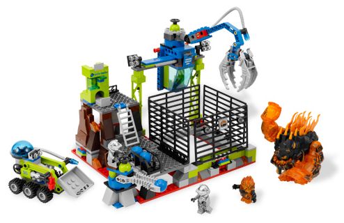 LEGO POWER MINERS - PEVNOST LAVATRAZ 8191