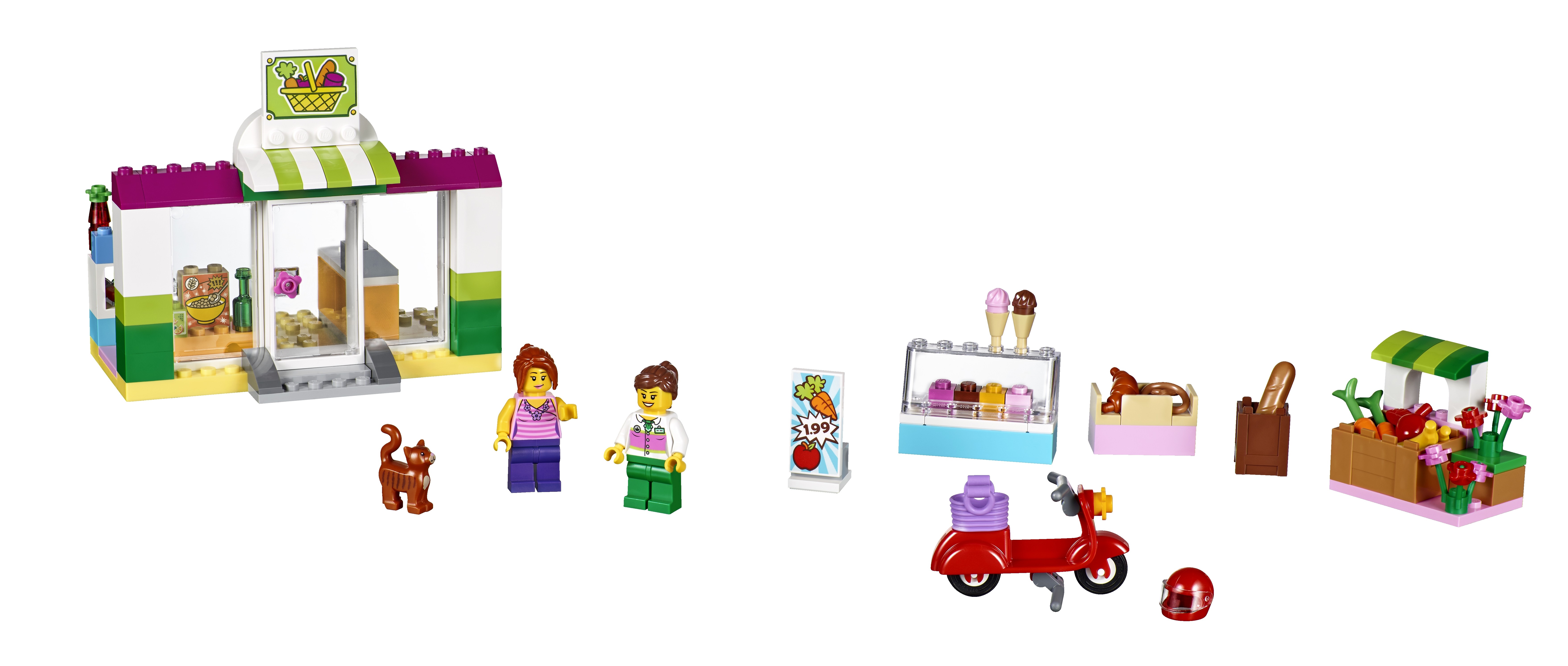 LEGO Juniors 10684 Supermarket v kufříku