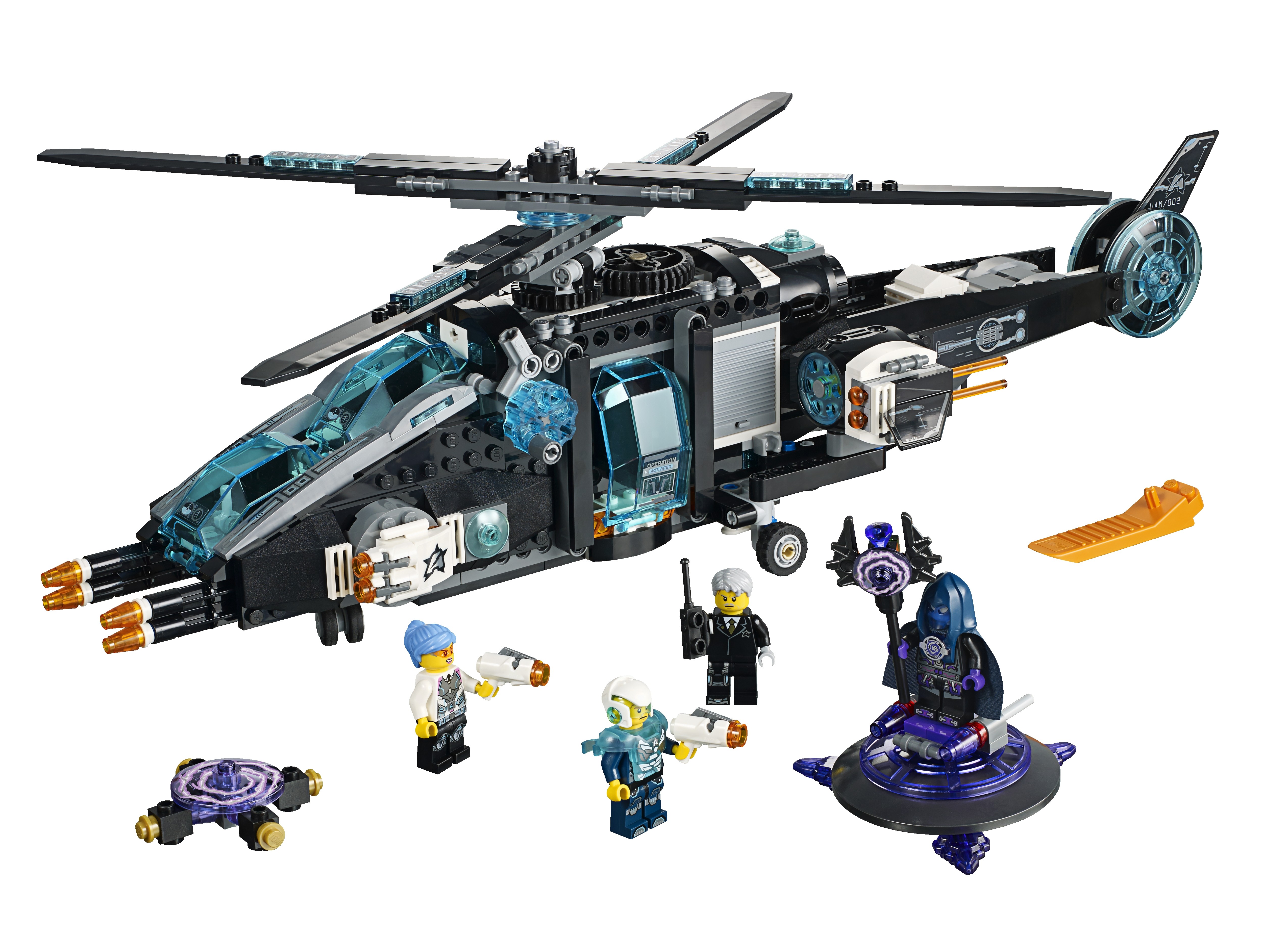 LEGO 70170 ULTRA AGENTS UltraCopter vs. AntiMatter