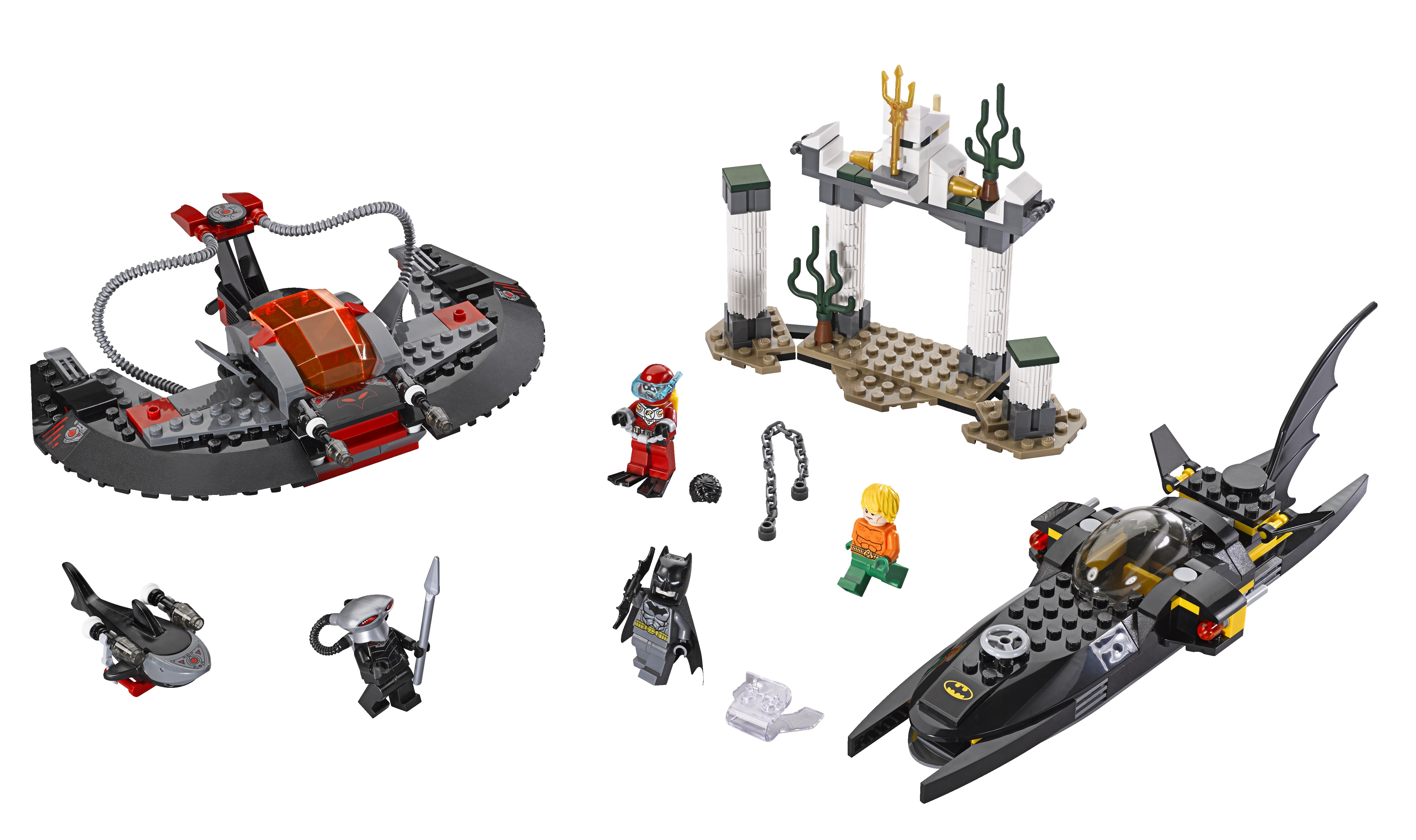 LEGO 76027 SUPER HEROES Hlubinný útok černé manty