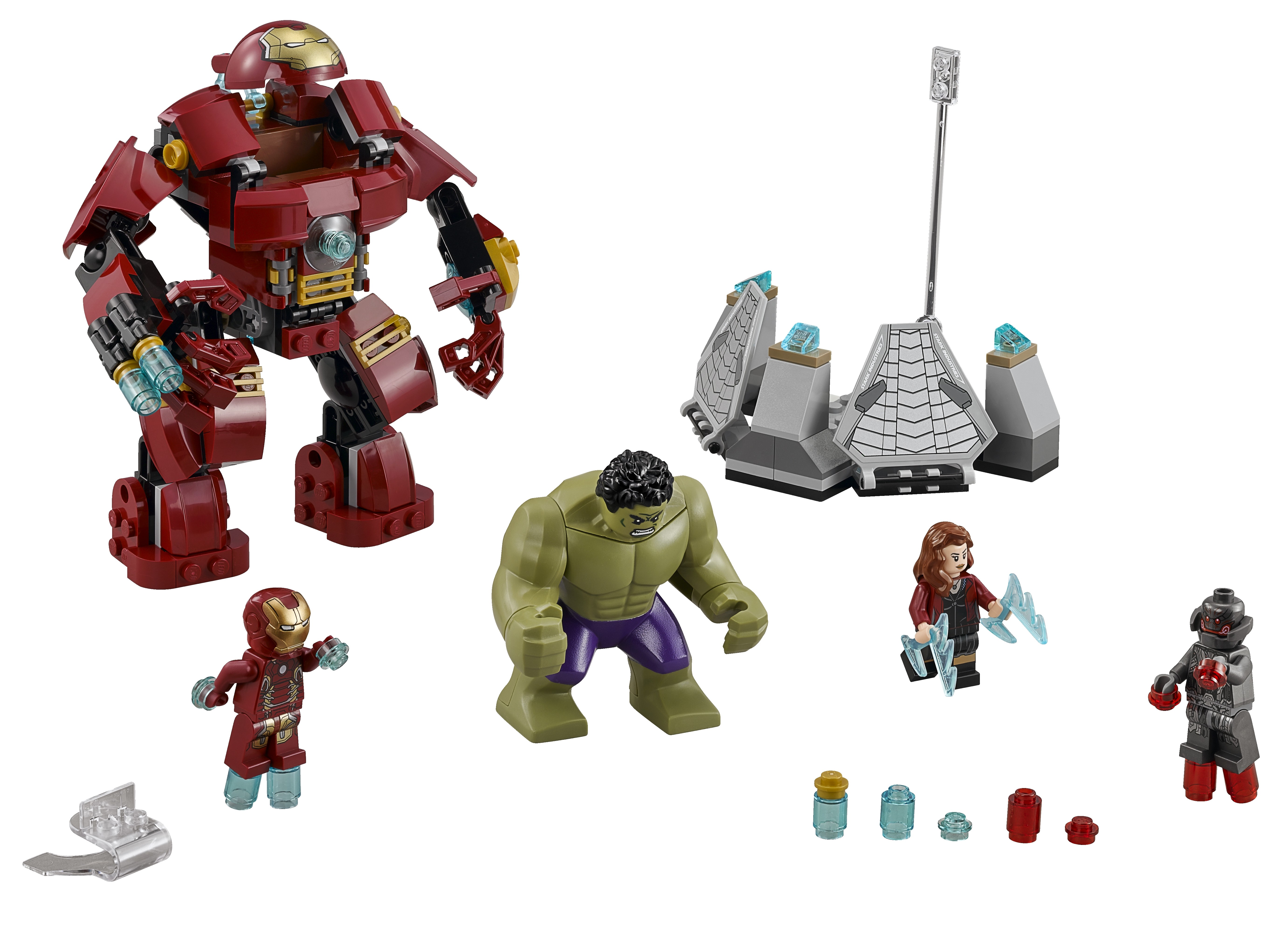 LEGO 76031 SUPER HEROES Avengers Hulk: panceřový úder