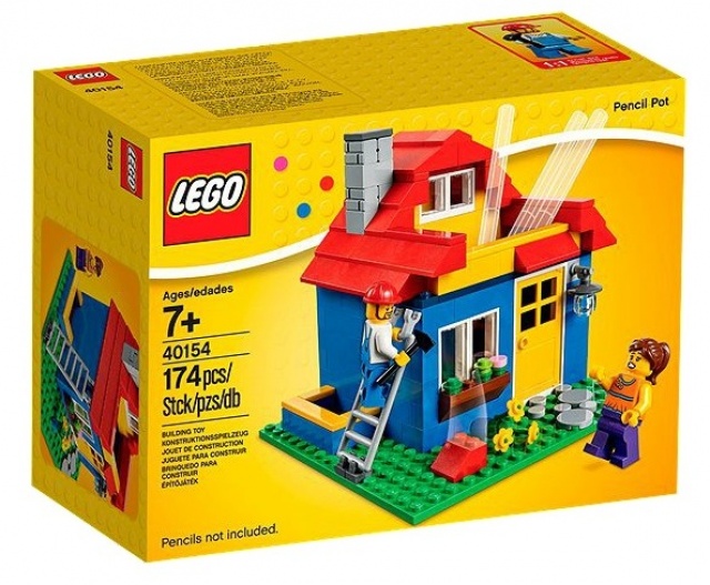 Lego classic 40154 Stojánek na tužky domeček