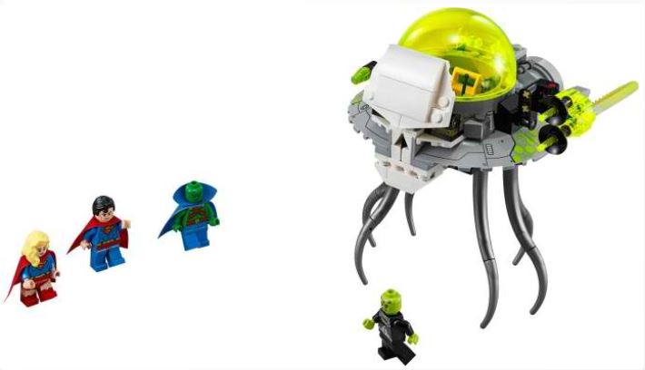 LEGO Super Heroes 76040 Útok Brainiaka