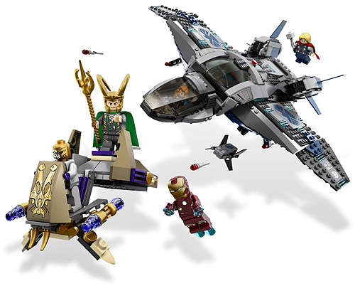 LEGO 6869 Super Heroes - Vzdušná bitva Quinjeta