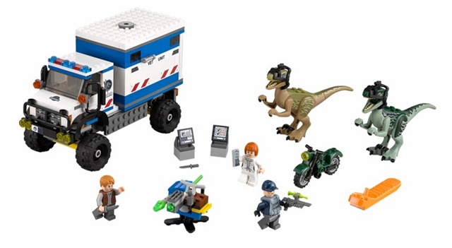 LEGO Jurassic World 75917 Běsnění raptorů