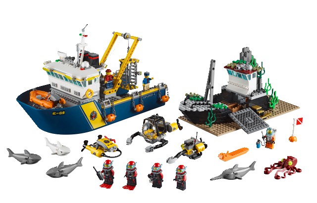 LEGO CITY 60095 Plavidlo pro hlubinný mořský výzkum