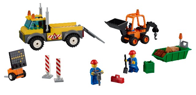LEGO JUNIORS 10683 Náklaďák pro silničáře