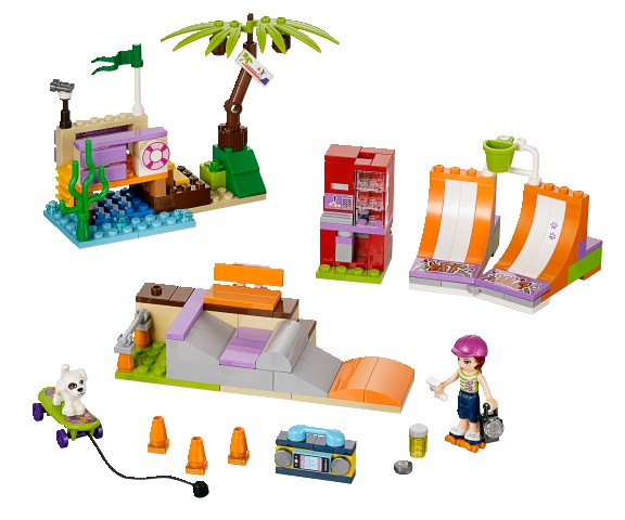 LEGO Friends 41099 Skatepark v městečku Heartlake