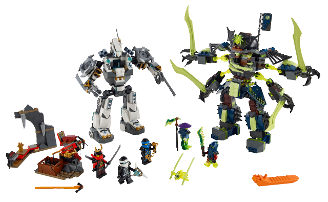 LEGO Ninjago 70737 Bitva s titánskými roboty
