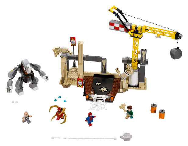 LEGO Super Heroes 76037 Superzlosynové Rhino a Sandman