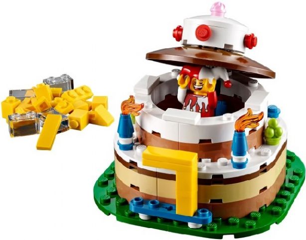LEGO Creator 40153 Narozeninový dort - exkluzivní set