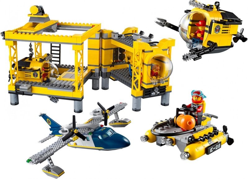 LEGO CITY 60096 Základna pro hlubinný mořský výzkum