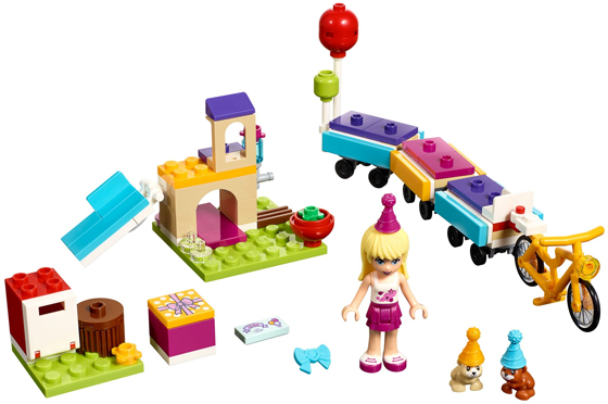 LEGO 41111 FRIENDS Vlak na oslavy