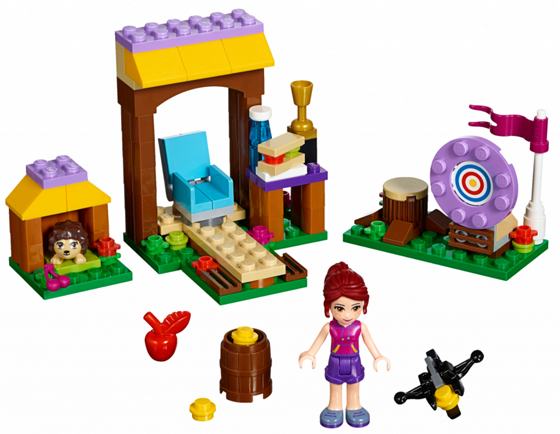 LEGO 41120 FRIENDS Dobrodružný tábor - lukostřelba