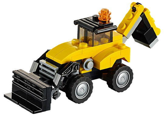 LEGO 31041 CREATOR Vozidla na stavbě