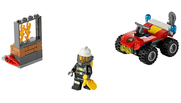 LEGO 60105 CITY Hasičský terénní vůz
