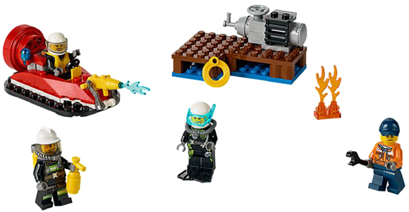 LEGO 60106 CITY Hasiči - Startovací sada
